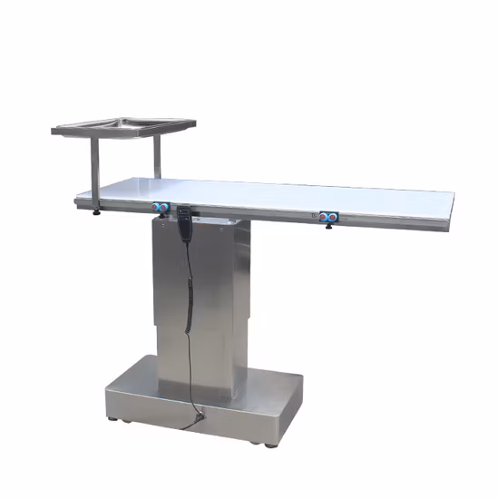 Table d'opération vétérinaire pour animaux de compagnie, Machine de chirurgie électrique Ot bon marché, Table chirurgicale vétérinaire